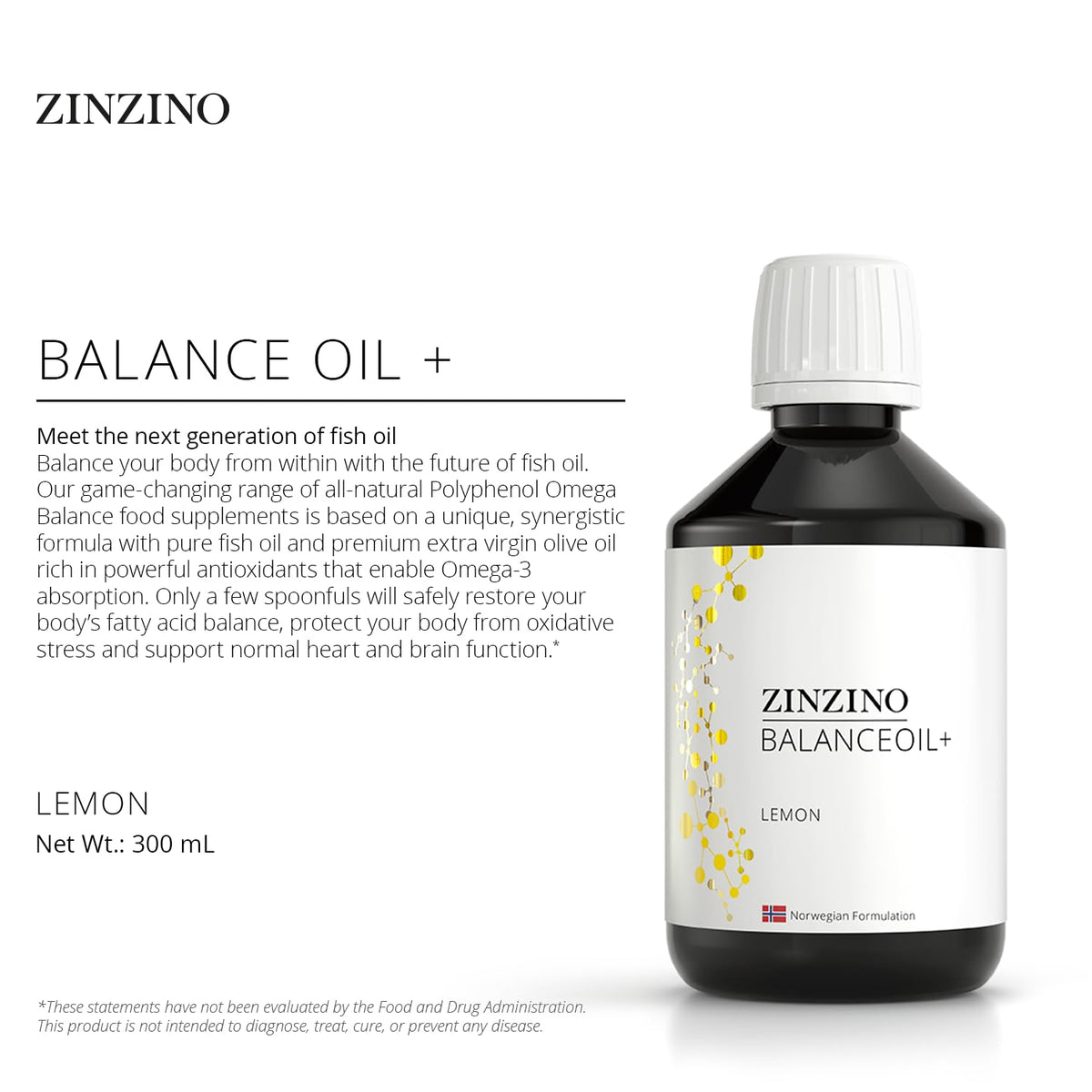 Zinzino BalanceOil+ Omega-3 Supplement - 300 ml - image 3