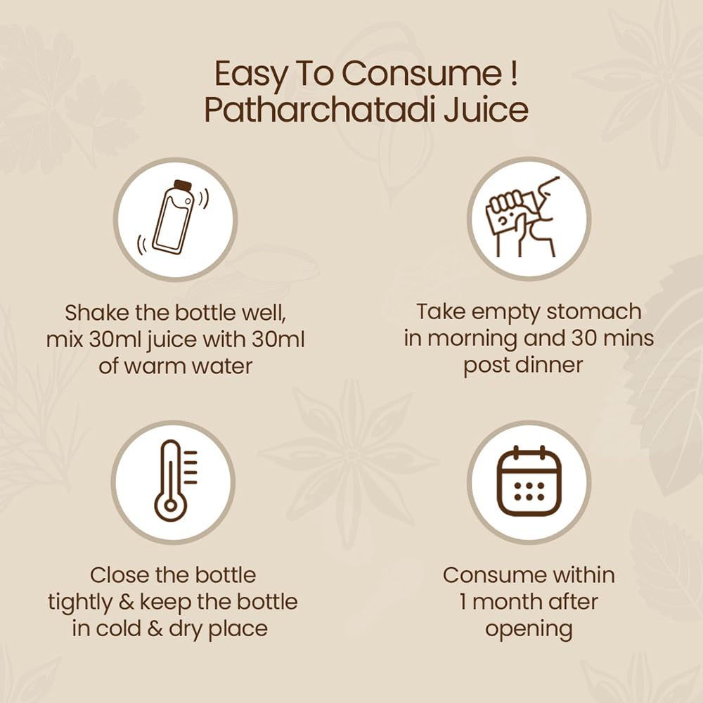 Krishna's Herbal & Ayurveda Patharchatadi Swaras Herbal Juice - 500 ml - image 5