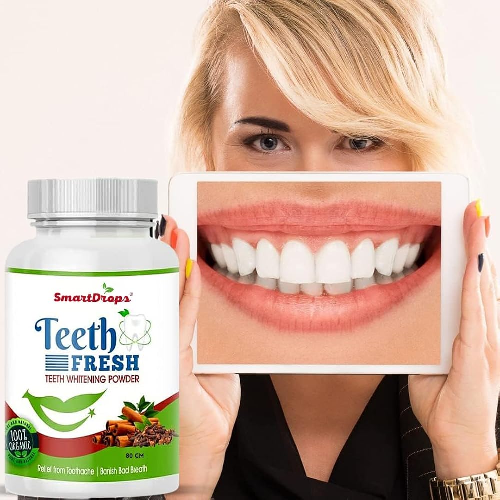 Smartdrops Teeth Whitening Activated Charcoal Powder - 80 gm - image 5