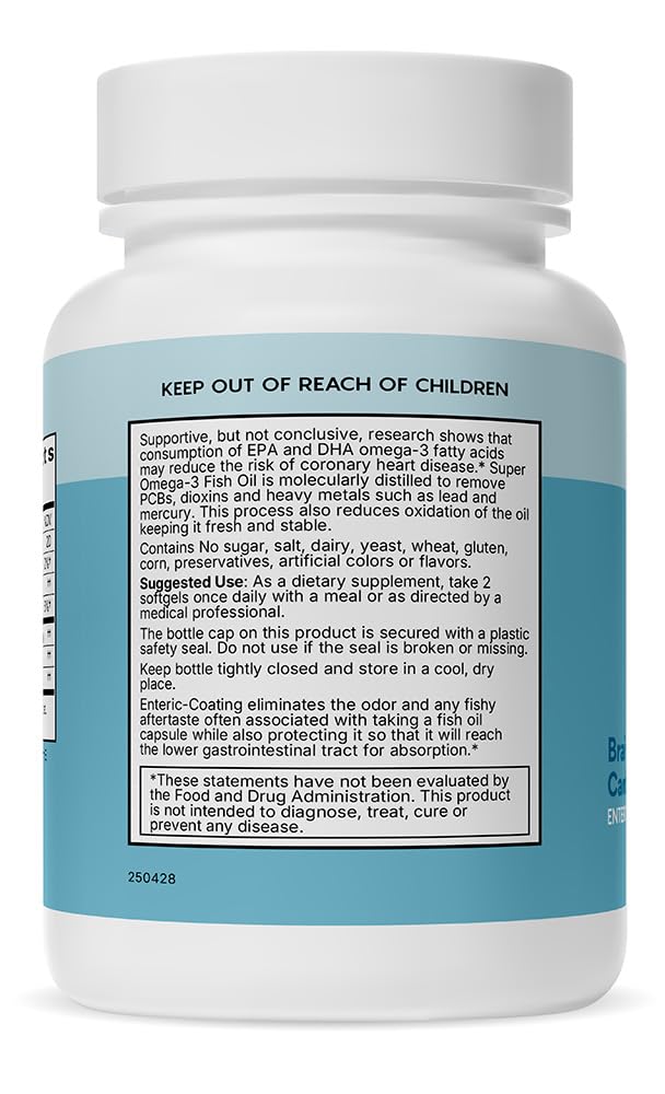 Natural Wellness Super Omega-3 Fish Oil 600mg EPA 400mg DHA - 60 Softgels - image 7