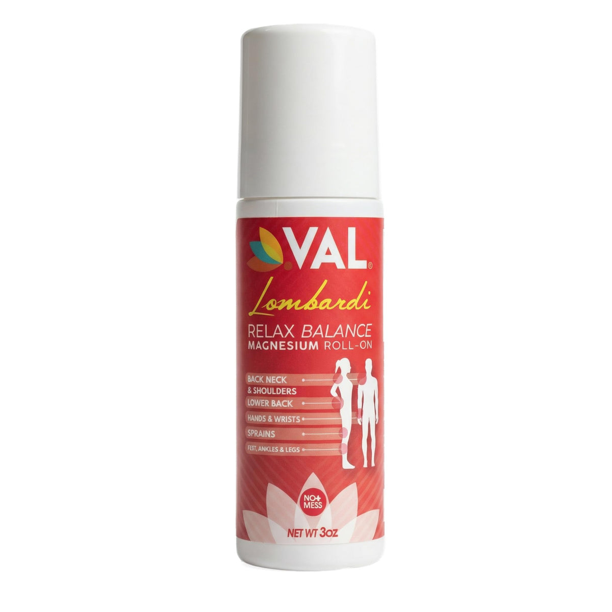 VAL Magnesium Roll-On for Joint & Muscle Relief - 3 Oz