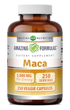 Amazing Nutrition Maca 500 Mg 10:1 Extract - 250 Vegetarian Capsules