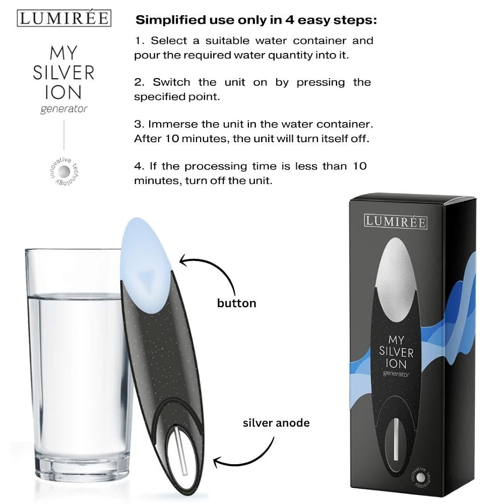 LUMIREE Colloidal Silver Water Generator - 1 Unit - image 5