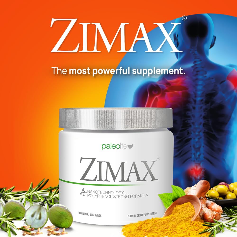 Paleolf ZIMAX Super ANTIOXIDANT - 100% Natural - High Absorption