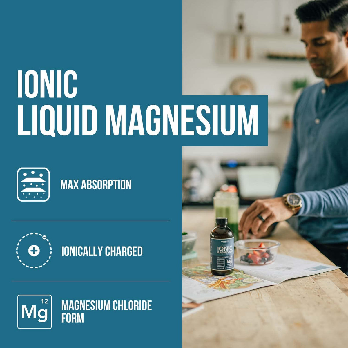 Triquetra Health Liquid Ionic Magnesium Chloride - 8 Fl Oz - image 2