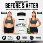 Research Labs Keto Diet Pills with Apple Cider Vinegar - 120 Capsules - image 4