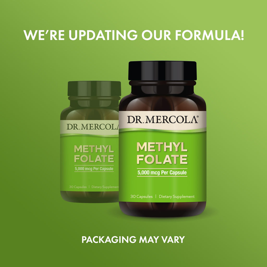 Dr. Mercola Methyl Folate 5 mg - 30 Capsules - image 3