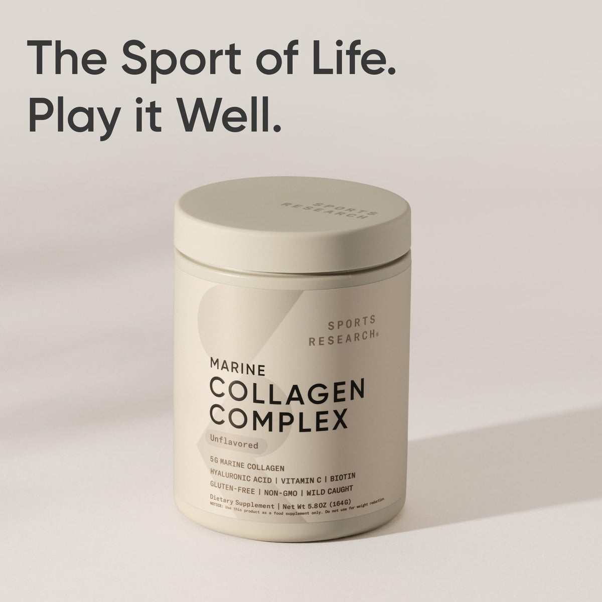 Sports Research® Marine Collagen Peptides