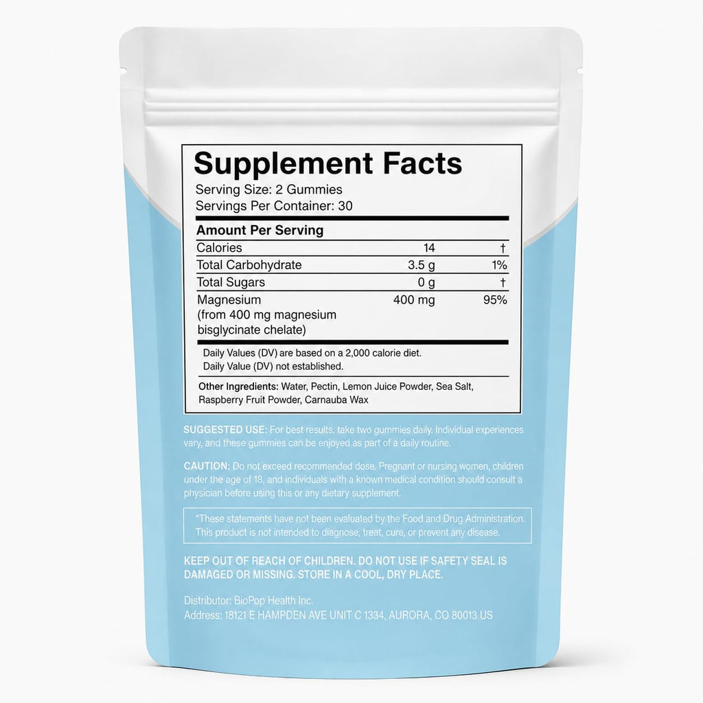 HILUCID Magnesium Bisglycinate Gummies - 120 Gummies - image 4