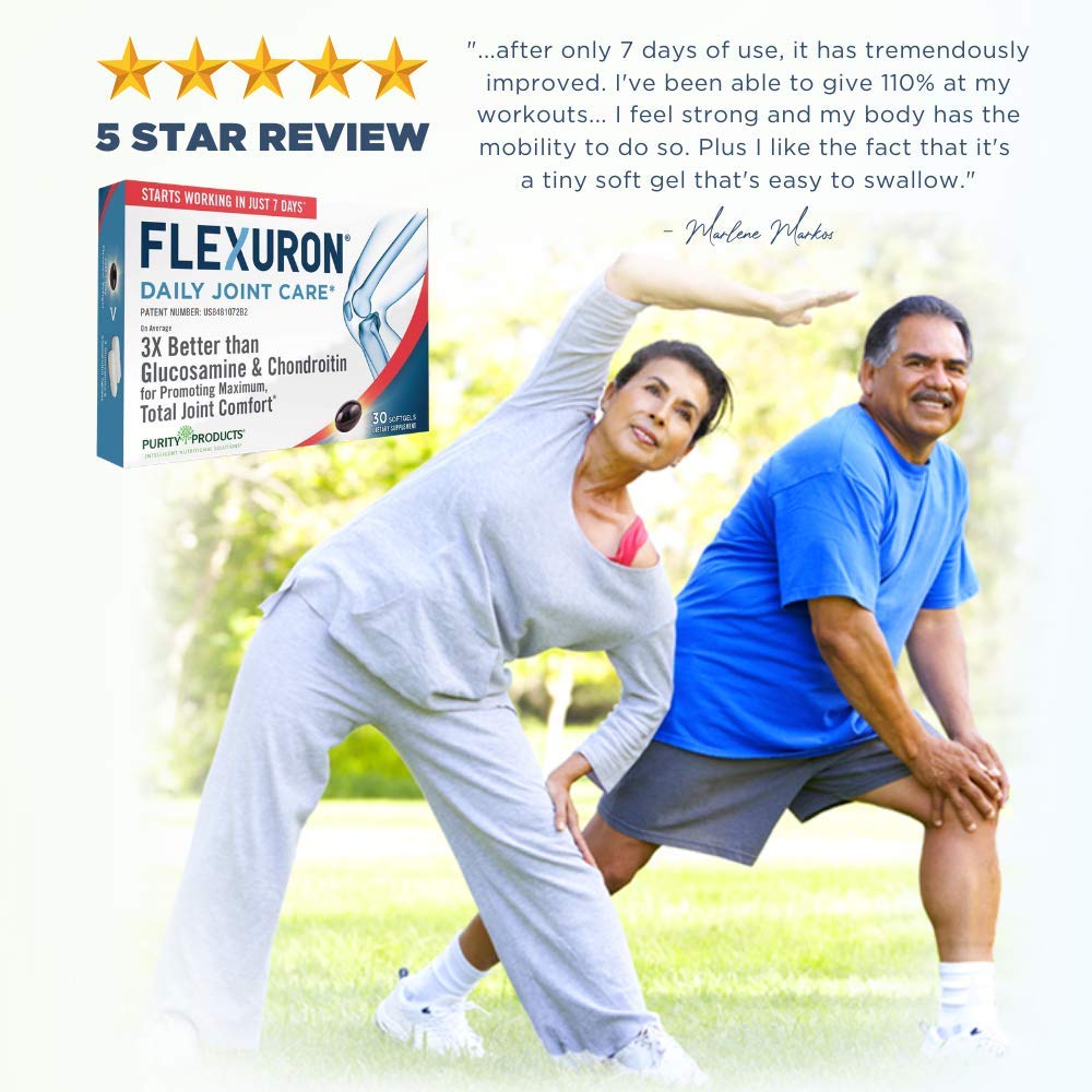 Purity Products Flexuron Joint Support Softgels - image 5