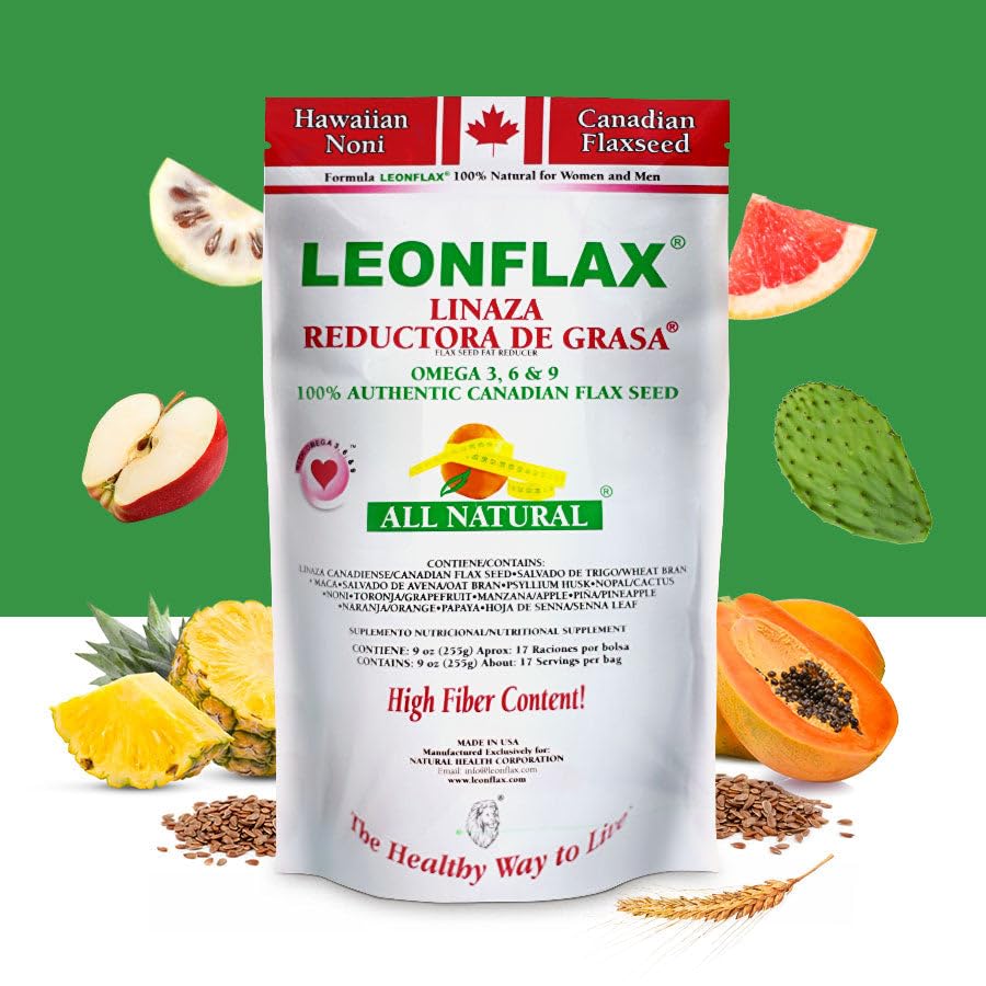 Leonflax 100% Canadian Flax Seed Powder - 18 Oz - image 7