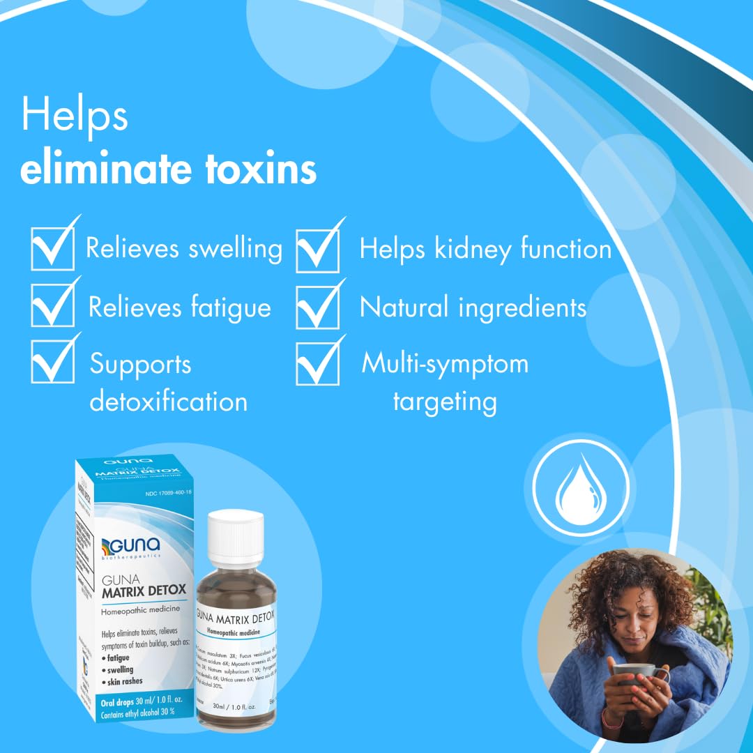 GUNA Matrix Detox Homeopathic Oral Drops - 30 mL - image 4