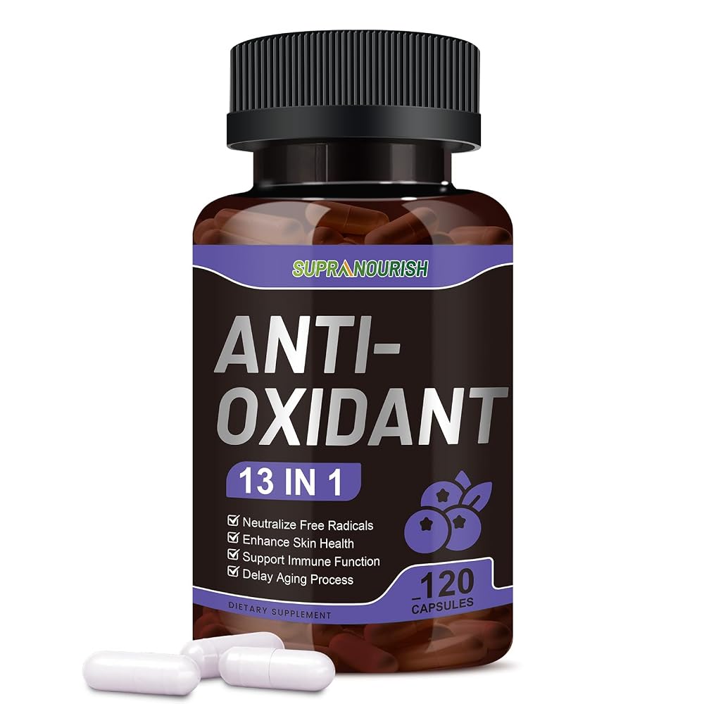 SUPRANOURISH 13-in-1 Antioxidants Supplement - 120 Capsules