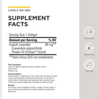 Integrative Therapeutics Lavela WS 1265 Lavender Oil - 120 Softgels - image 3