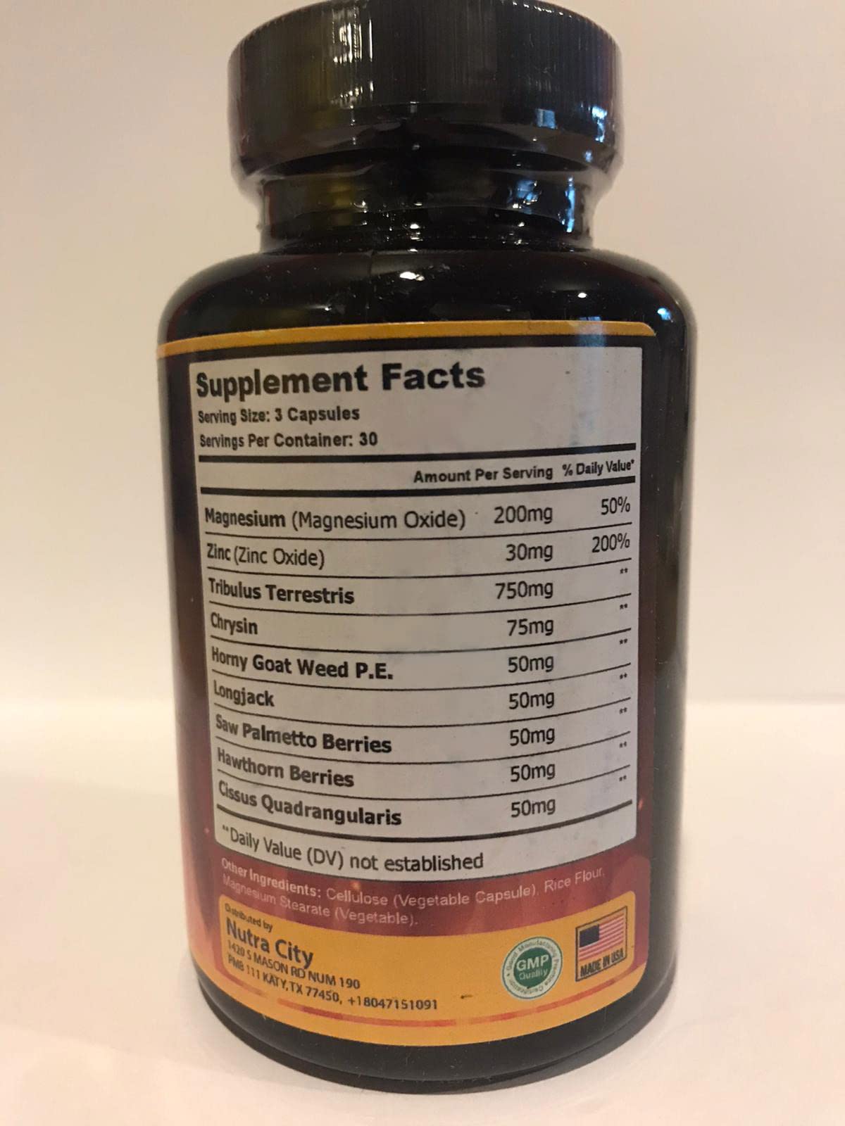Nutra City Nitro Strength Muscle Supplement - 90 Capsules - image 6