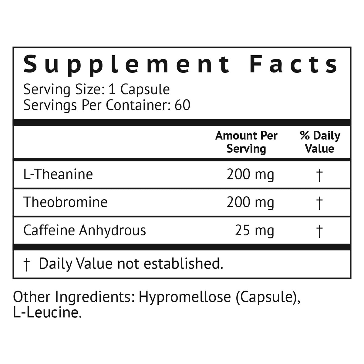 VitaMonk Low Dose Caffeine L-Theanine Pills for Jitter-Free Energy - 60 Capsules - image 2