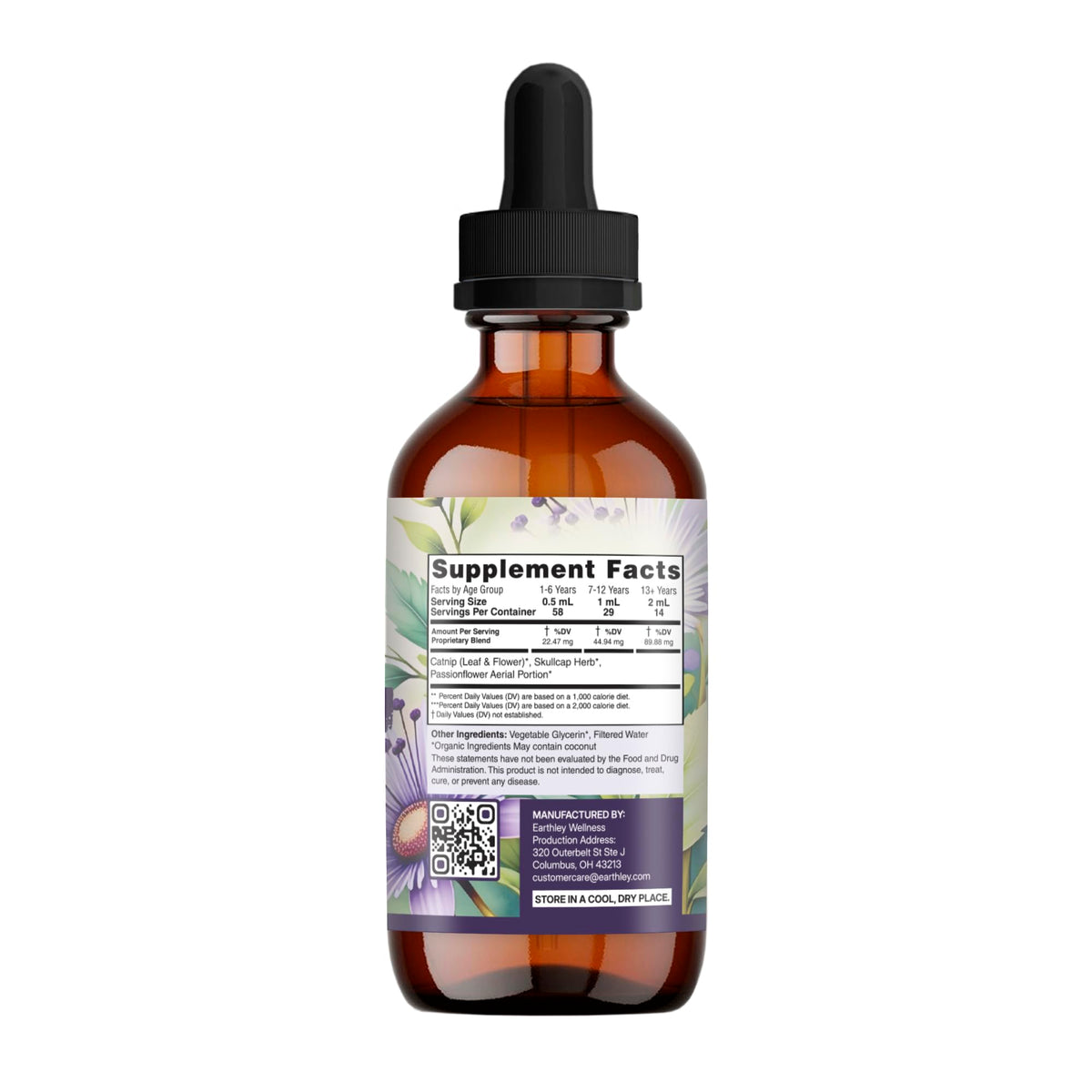 Earthley Wellness Sleepy Time Herbal Sleep Support - 1 Fl Oz - image 2