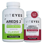 Viteyes AREDS 2 Capsules and Companion Multivitamin - 3 Month Supply