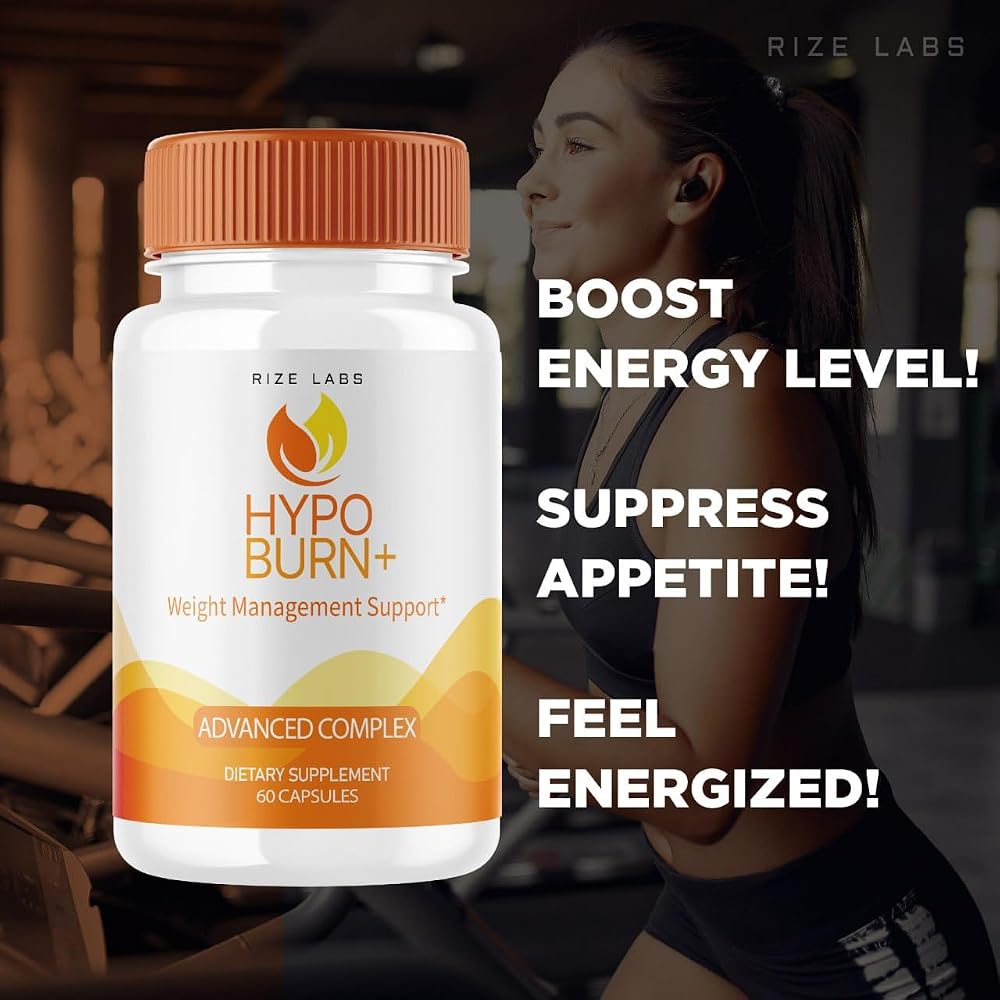 Rize Labs HypoBurn+ Metabolism Booster Weight Loss - 120 Capsules - image 3