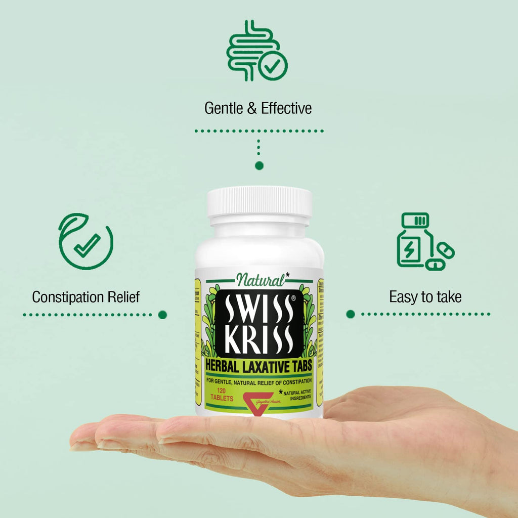 Swiss Kriss Senna Tablets Herbal Laxative - 120 Tablets - image 7