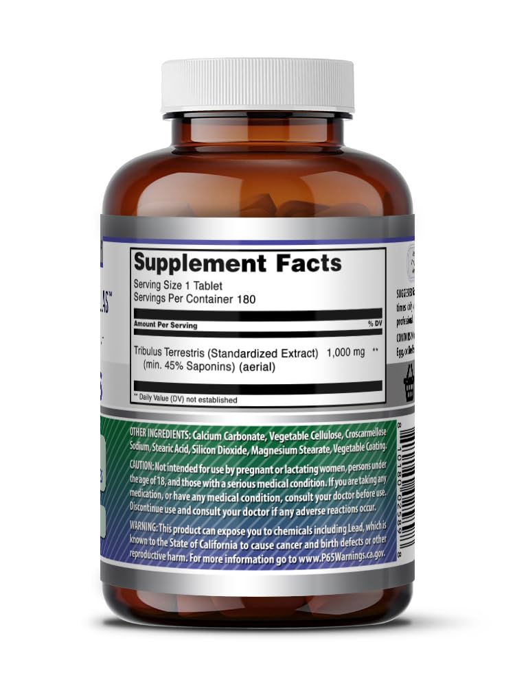 Amazing Nutrition Tribulus Extract 1000 mg - 180 Tablets - image 6