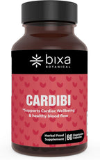 bixa BOTANICAL Cardibi Herbal Supplement - 60 Vegetarian Capsules