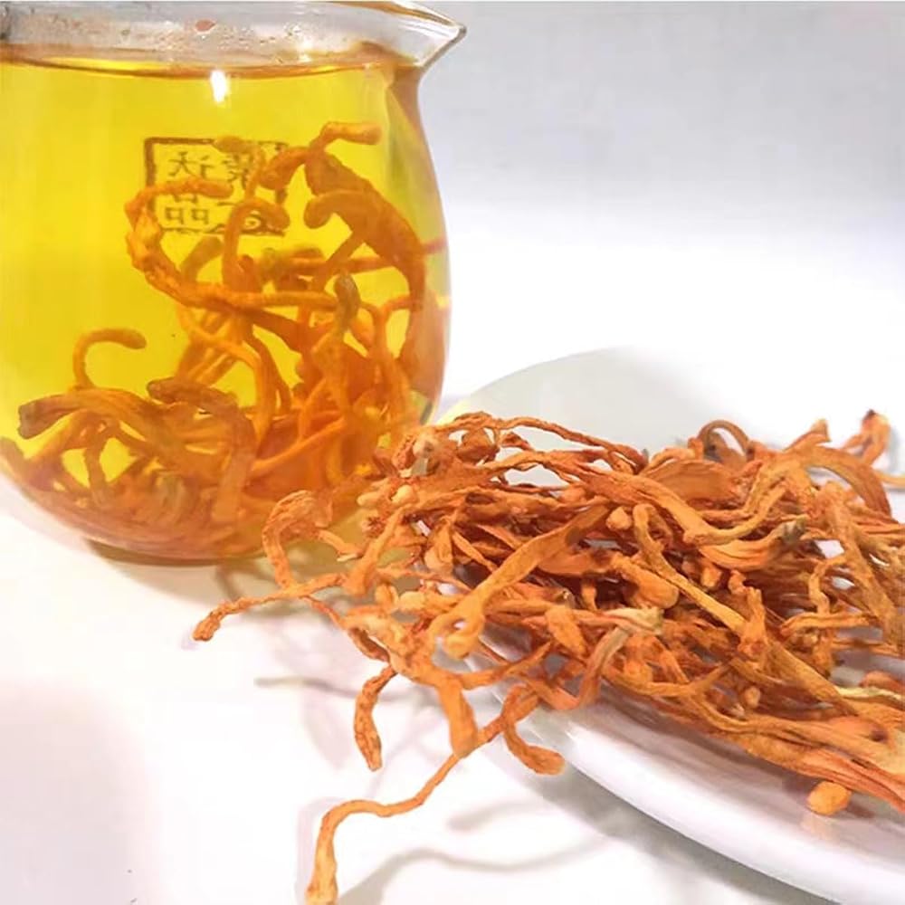 SIFANGDA Cordyceps Flower 虫草花/Dried Cordyceps Mushroom