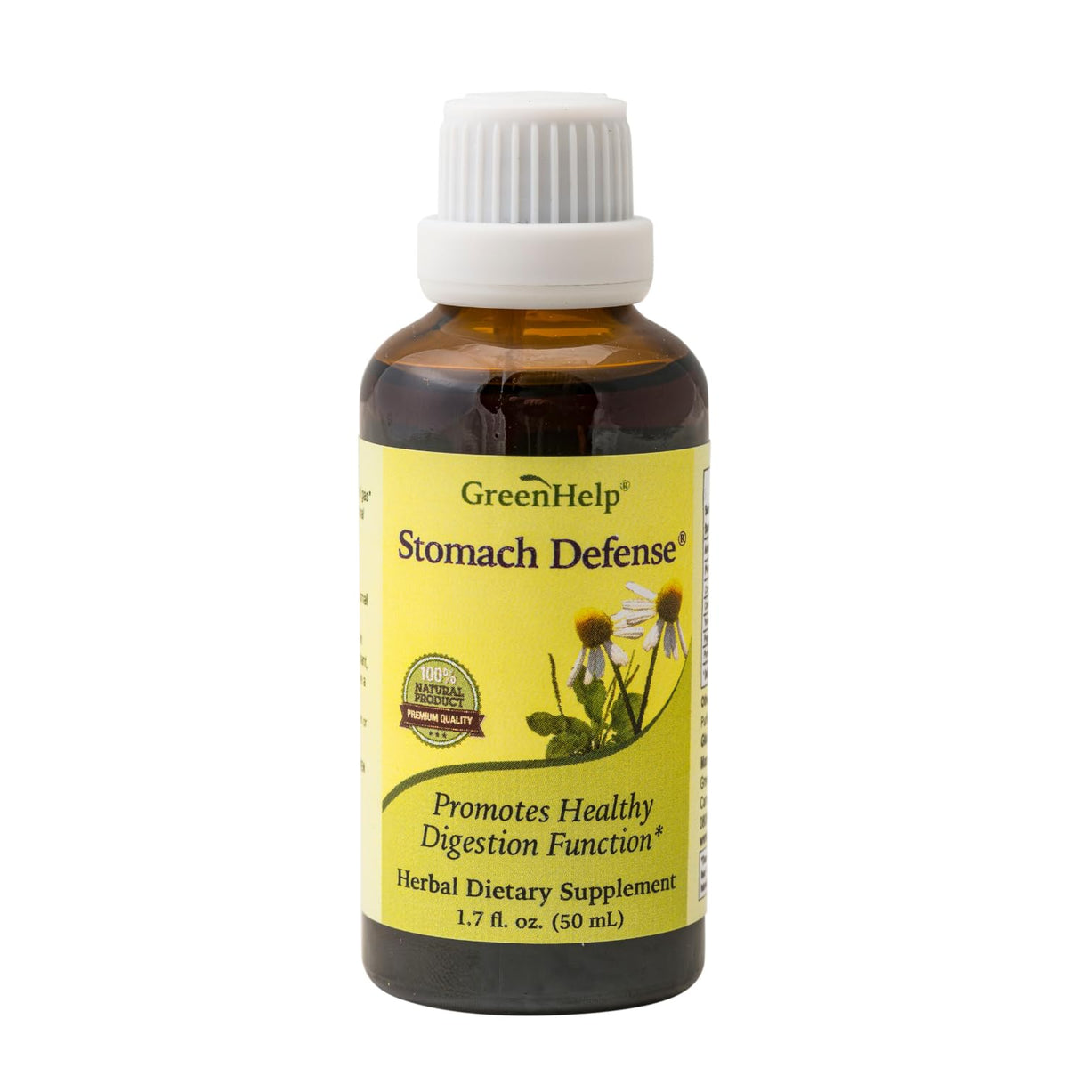 Green Help Stomach Defense Liquid Drops Digestive Support - 1.7 fl oz