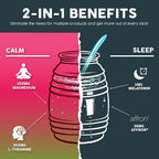 Taste Salud 2-in-1 Calm + Sleep Drink Mix Prickly Pear - 15 Stick Packs - image 4