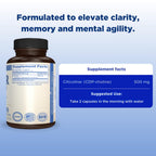 AMVILAB Kepler CDP Choline Supplement 500mg - 30 Capsules - image 3