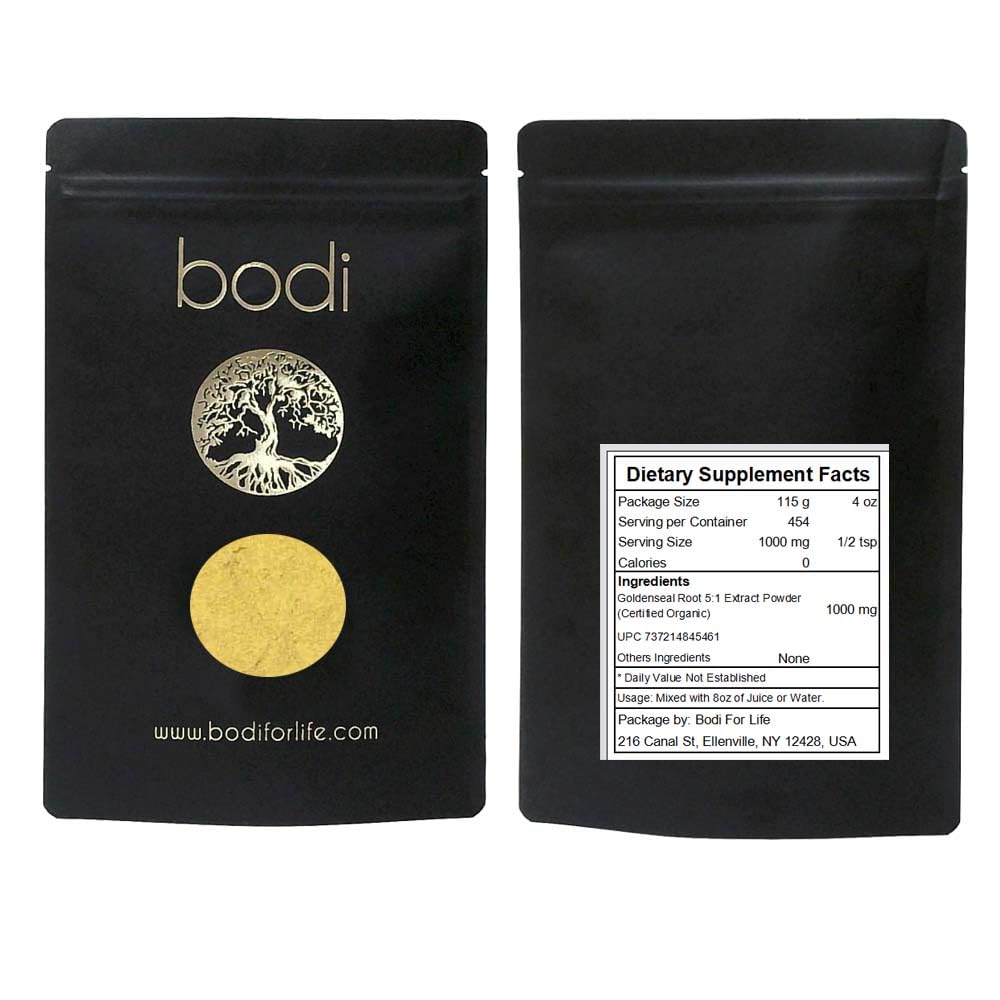 bodi Goldenseal Root 5:1 Extract Powder - 4 oz