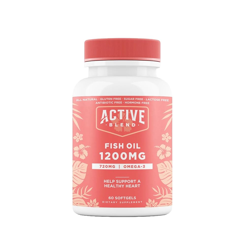 Active Blend Omega-3 Fish Oil Triple Strength 1250mg - 60 Softgels