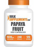 BulkSupplements Papaya Fruit Extract Capsules - 240 Count