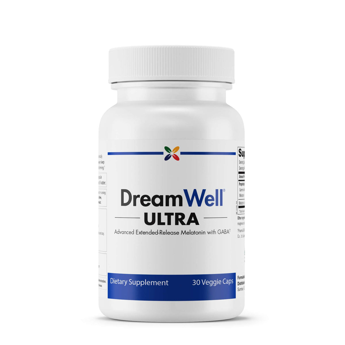 Stop Aging Now DreamWell Ultra Melatonin Sleep Support - 30 Vegetarian Capsules