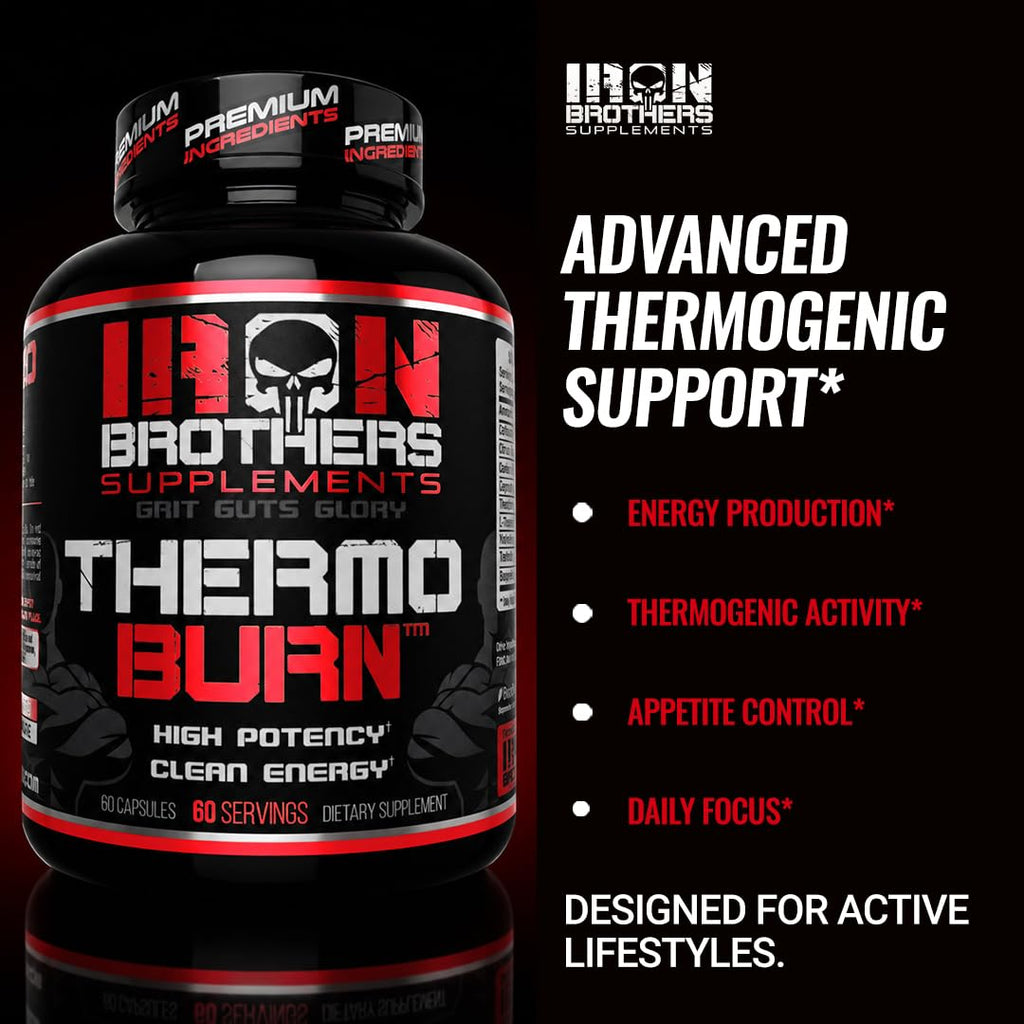 Iron Brothers Thermo Burn Hardcore Fat Burner - 60 Capsules - image 7