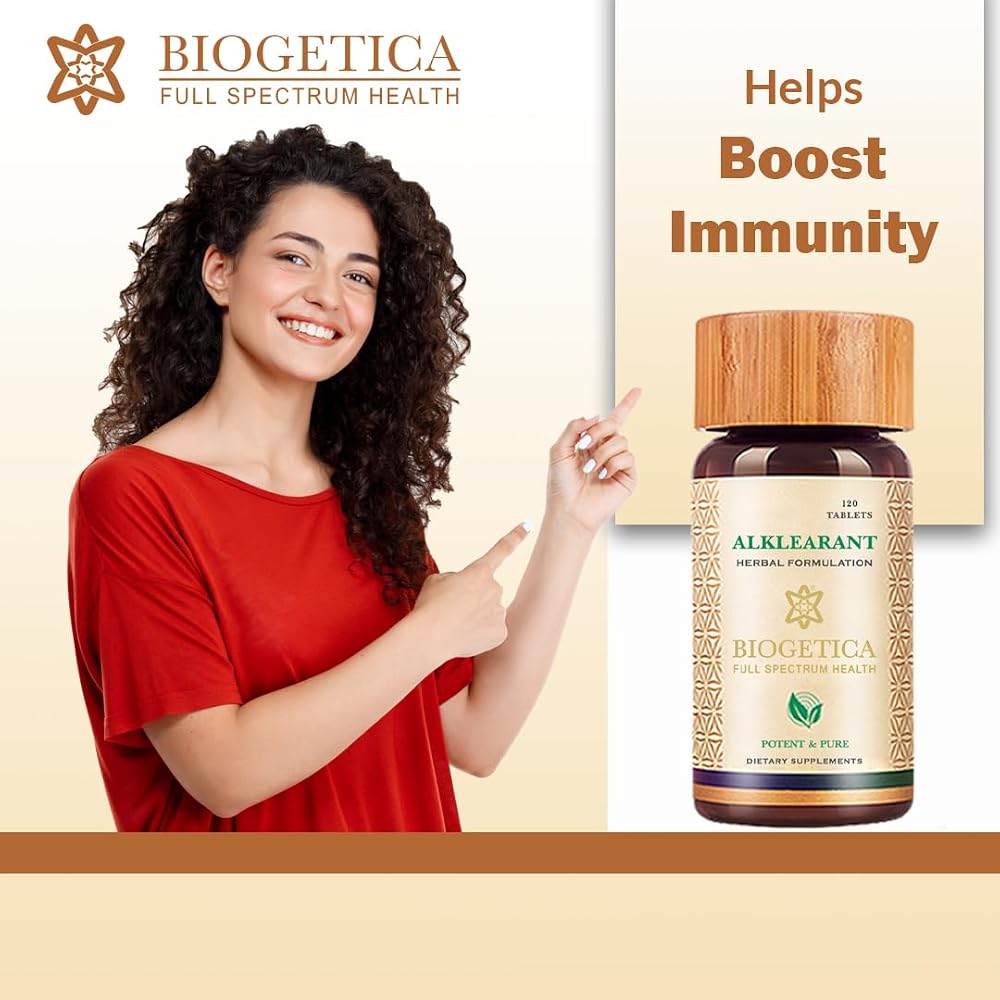 Biogetica Alklearant Natural Digestive Support Supplement - 120 Tablets - image 4