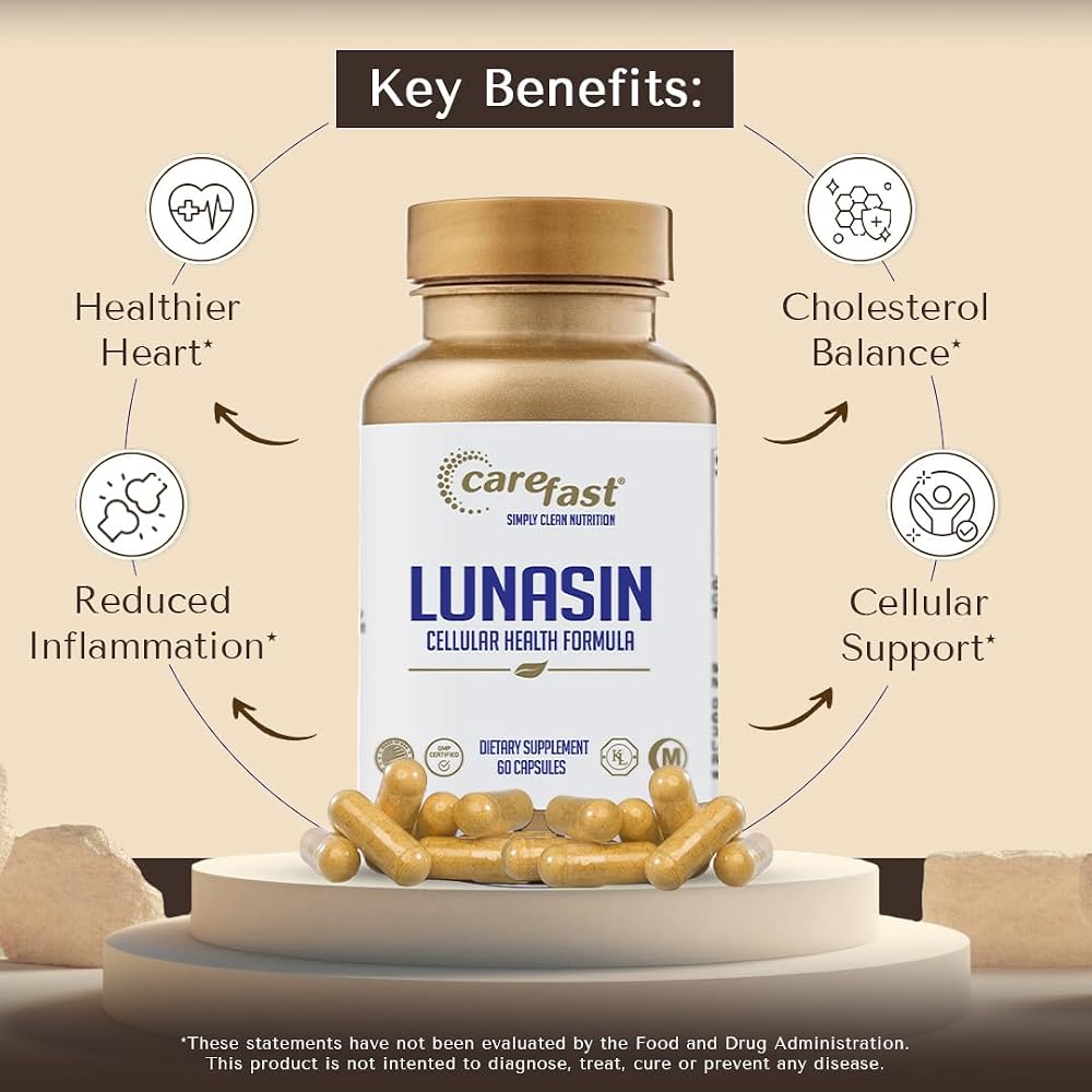 CAREFAST Lunasin Cellular Health Supplement - 60 Capsules - image 4