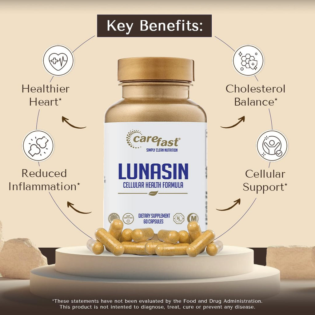 CAREFAST Lunasin Cellular Health Supplement - 60 Capsules - image 4
