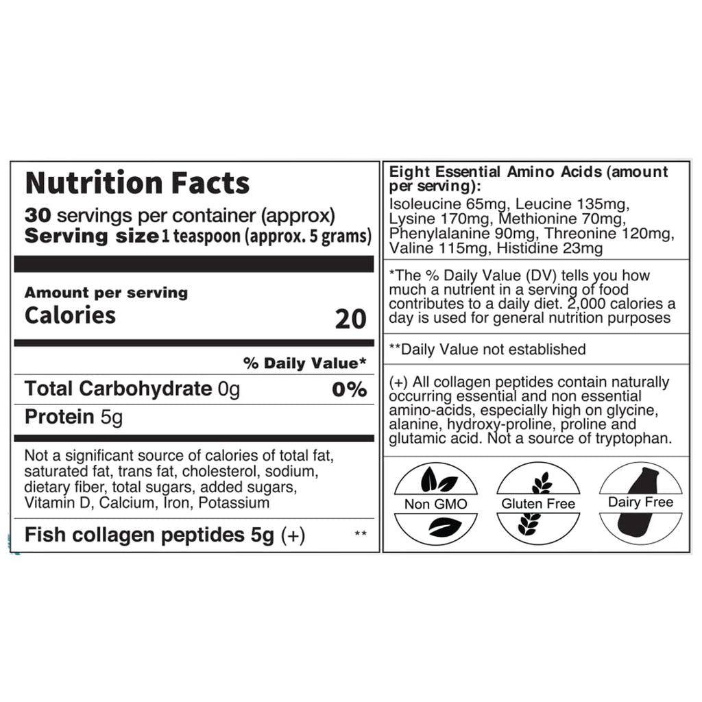 Nizen Marine Collagen Pure Powder - 5.3 oz - image 9
