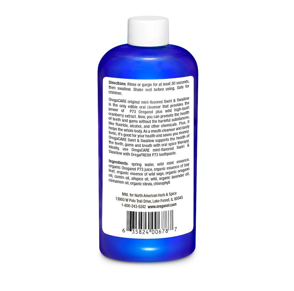 North American Herb & Spice OregaCARE Swirl & Swallow Wild Mint - 8 fl. oz. - image 2