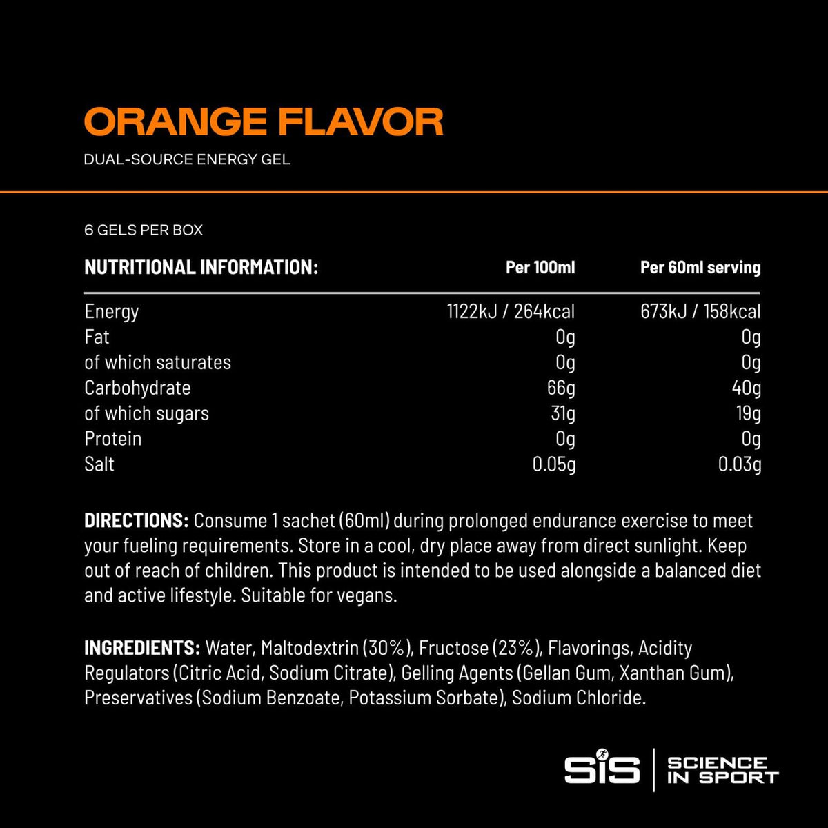 Science in Sport SiS BETA Fuel Dual-Source Isotonic Energy Gel