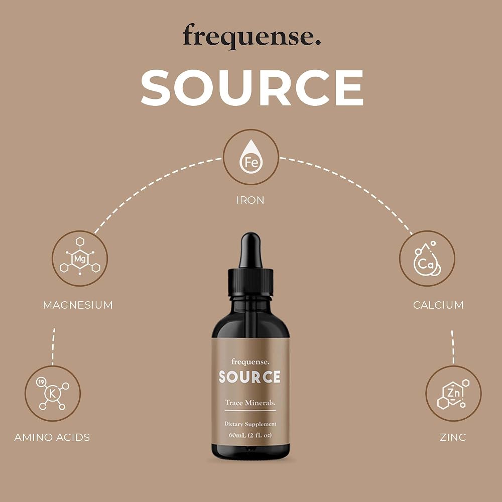 FREQUENSE Source Trace Minerals Fulvic Mineral Drops - 60ml - image 4