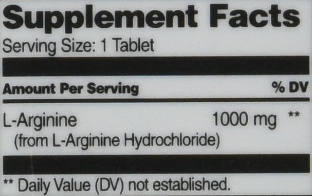 Secroup 21st Century L-Arginine 1000 mg Tablets - 300 Count - image 4