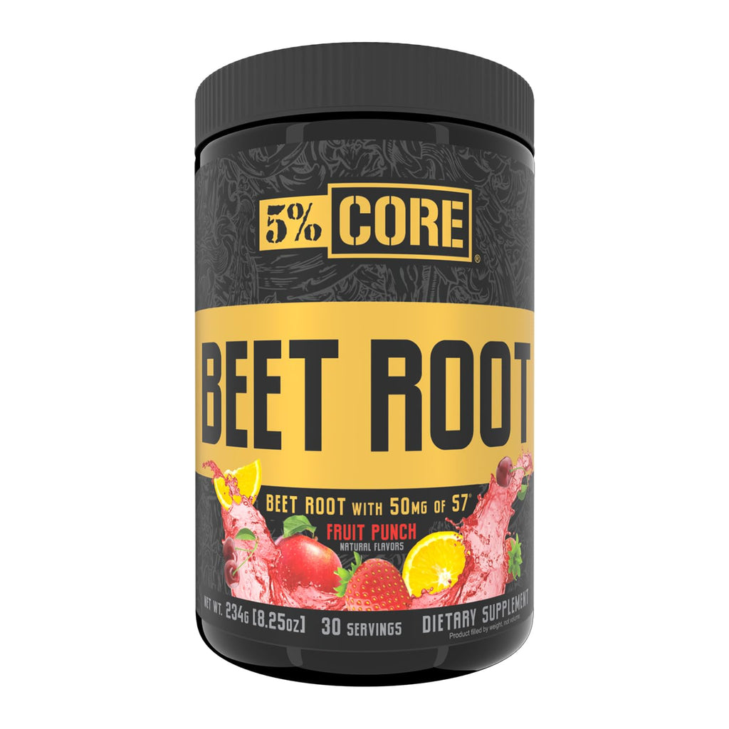 5% Nutrition Core Organic Beet Root + S7 Powder - 7.51 oz