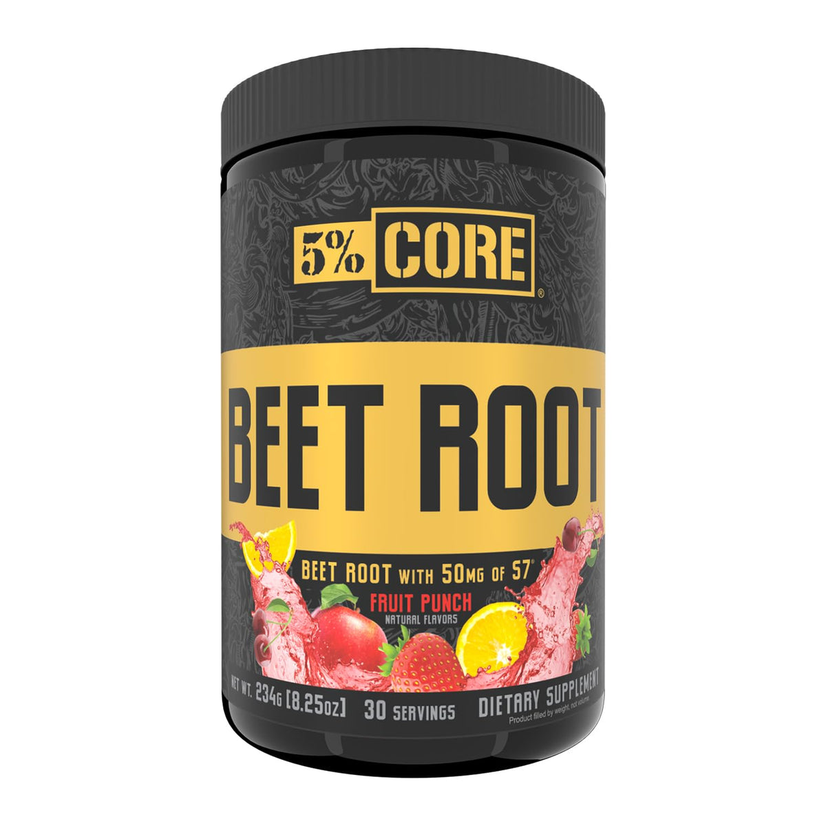 5% Nutrition Core Organic Beet Root + S7 Powder - 7.51 oz