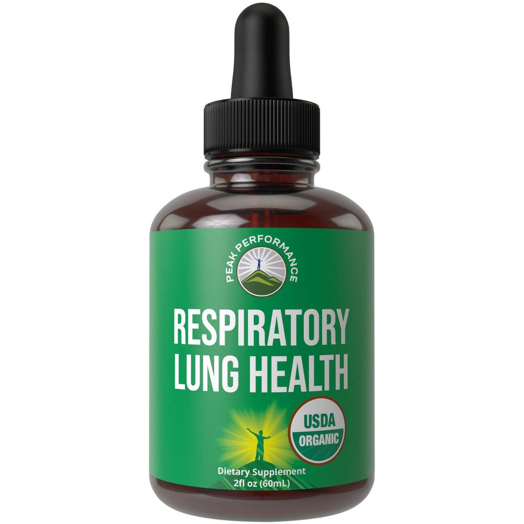 Peak Performance Lung Detox Herbal Drops - 2 Fl Oz