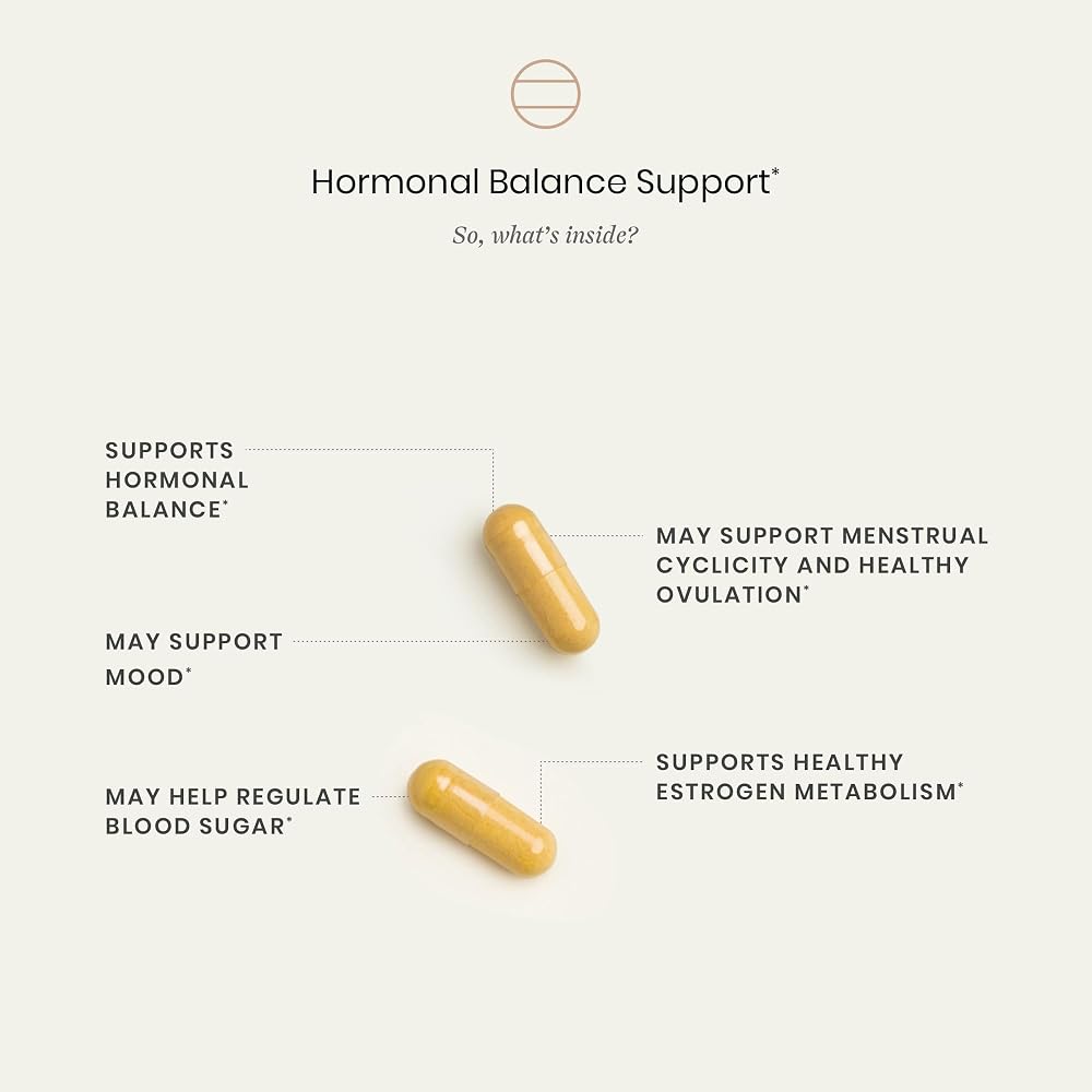 Perelel Womens Hormone Balance Capsules - 120 Count - image 3