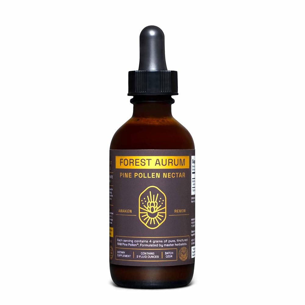 RAW Forest Foods Pine Pollen Nectar Tincture - 2 Fl Oz