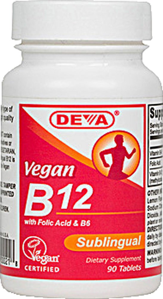 DEVA Vegan B12 Sublingual - 90 Tablets