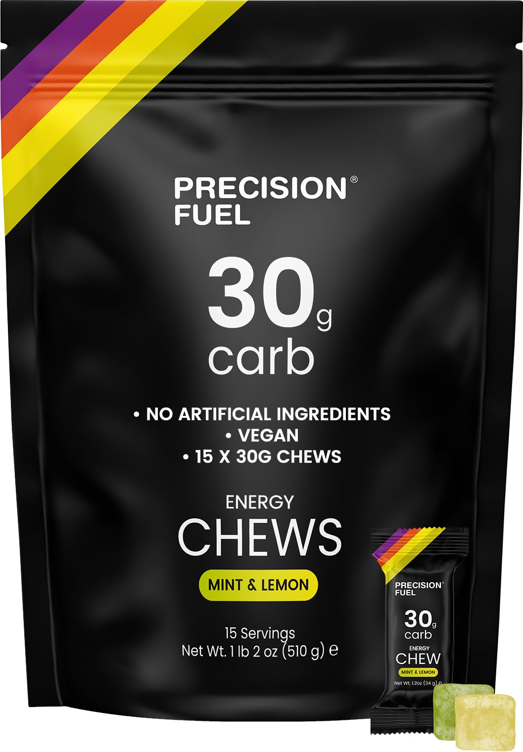 Precision Fuel PF30 Chew Energy Chews - Carbohydrate Fuel